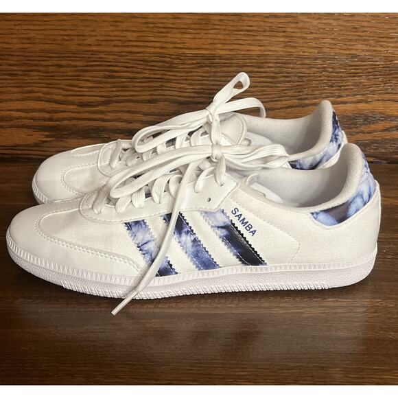2021 Adidas Samba OG Shoes “Tie Dye” Size 7 GZ7039 EUC - Picture 1 of 11